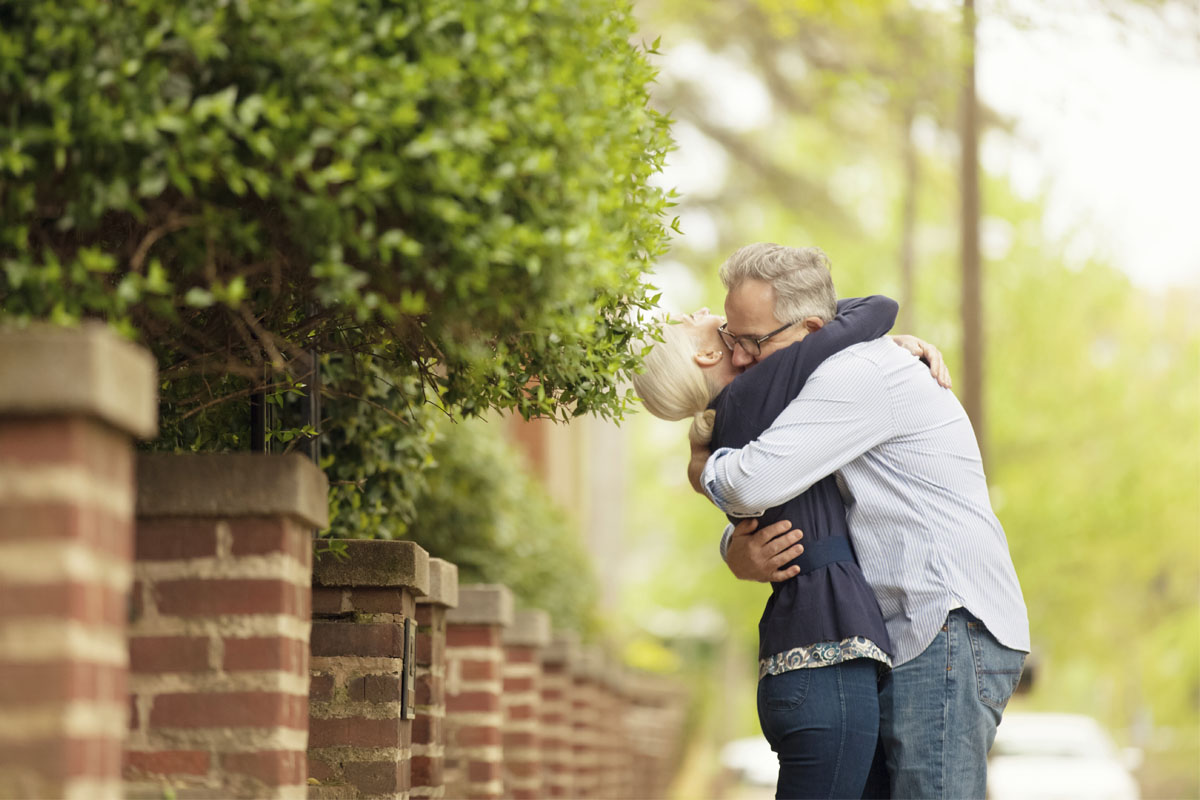 Couple Embracing