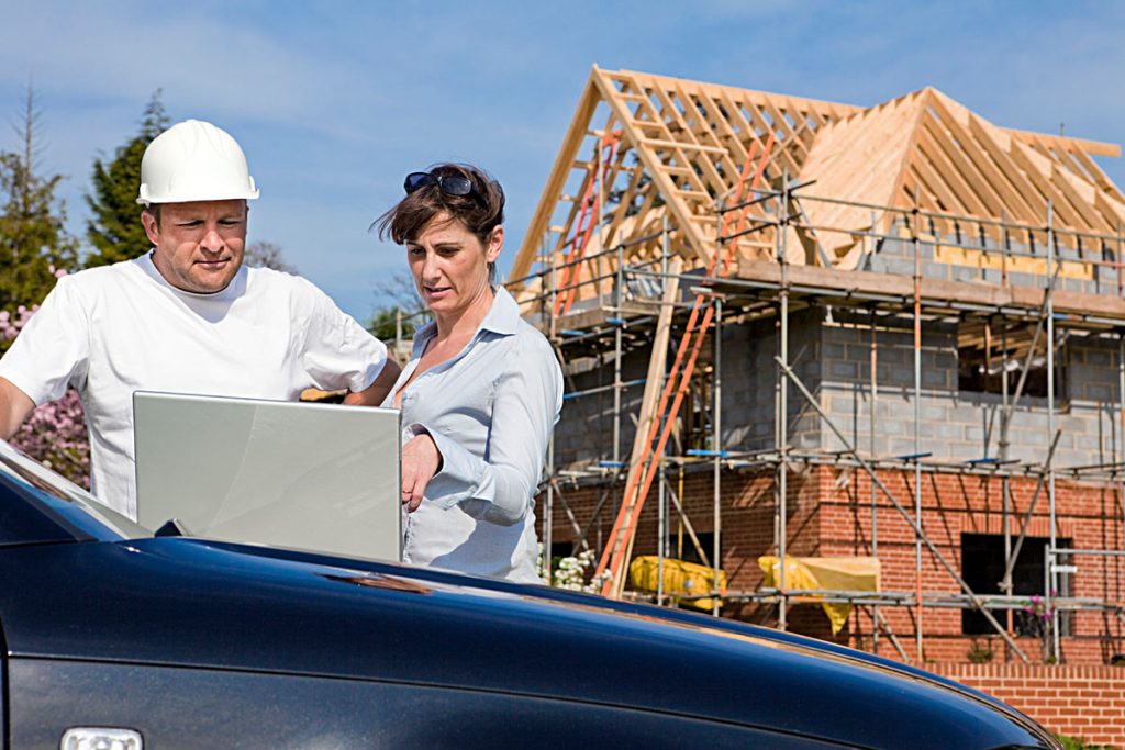 Construction of houses meeting