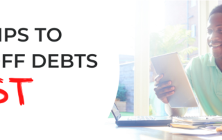 Top tips to pay off debts fast
