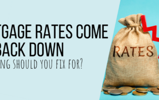 Mortgage rates down