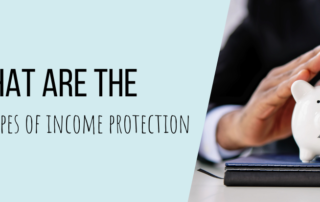 What are the different types of income protection?